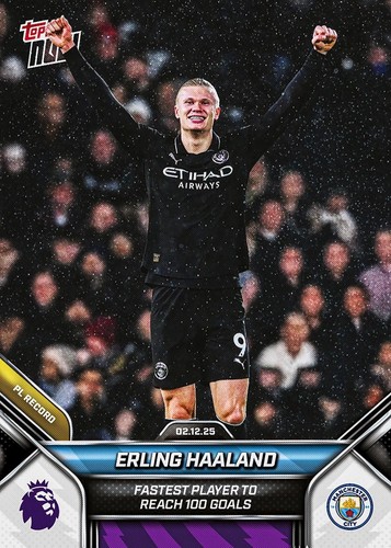 TOPPS NOW 25-2026 PREMIER LEAGUE #68 ERLING HAALAND MANCHESTER CITY - Qty