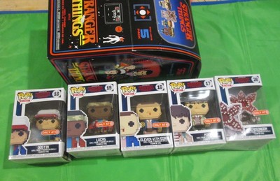 FUNKO POP 8-BIT STRANGER THINGS 5 PACK ARCADE BOX DEMOGORGON MIKE DUSTIN TARGET