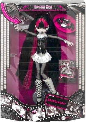 Monster High Reel Drama DRACULAURA Collector Doll NEW IN STOCK - Mint Condition