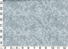 Small Gray Flowers of Leafy Vines on Dk Gray Quilting Sewing Fabric by Yd 1113