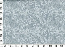 Small Gray Flowers of Leafy Vines on Dk Gray Quilting Sewing Fabric by Yd #1113