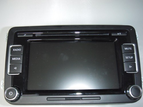 Unused RCD510 Car-radio Fit for VW Golf MK6 Tiguan with CODE,w/o DAB & RDS