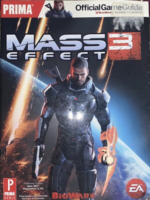 Mass Effect 3 Prima Official Strategy Guide PS3 Xbox 360 PC Bioware