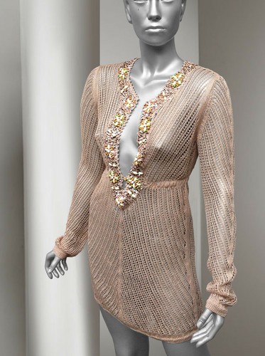 Victoria's Secret Beaded Lined Cover Up Sweater XS , S US - Picture 6 of 9