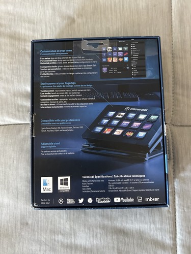 Elgato Stream Deck Live Content Creation Controller Used - Picture 2 of 2