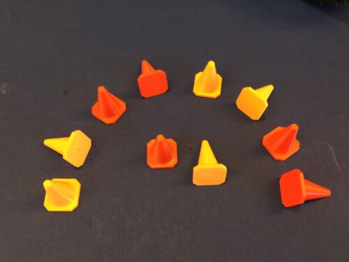 Set of 10 Traffic Safety Cones 28mm for RC 1/10 12 14 16 18 scale PICK A COLOR! - Picture 3 of 5