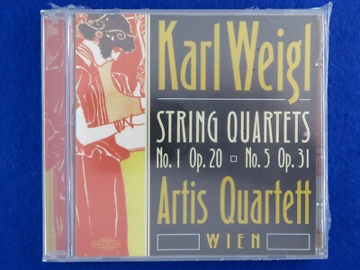 Karl Weigl String Quartets Artis Quartett Wien - Brand New - CD - Fast Postage