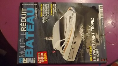 Revue RC Marine N°168 - Plan Thonier De Concarneau / Otto Lauffer - Occasion BEG