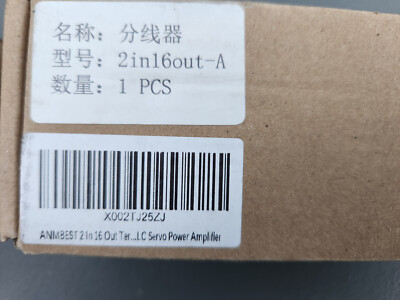 ANMBEST 2 In 16 Out Terminal Blocks Module for PLC Servo Power Amplifier