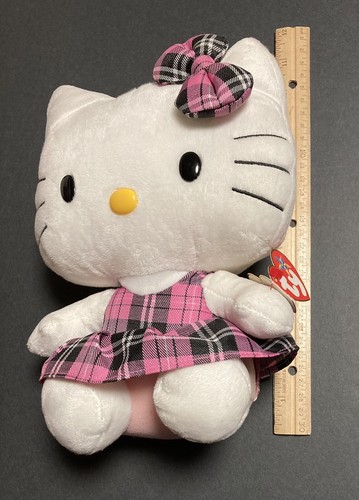 Ty Hello Kitty by Sanrio Plüschtier Beanie Buddies Kollektion mit Etikett EUC - Bild 10 von 10