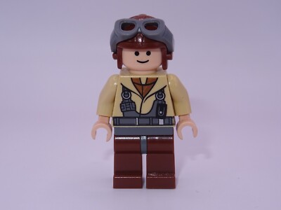 LEGO Star Wars Minifigur Naboo Fighter Pilot - Tan Jacket sw0160 -NEU!