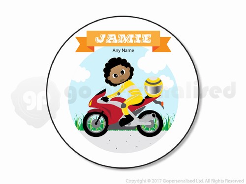 Personalised Gift Biker Coaster Motorcyclist Motorbike Rider Fun Present For Her - Picture 18 of 34