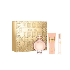 Rabanne Olympea 80ml EDP, 100ml Body Lotion & 10ml Travel Spray Gift Set