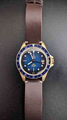 yema superman gmt bronze blue