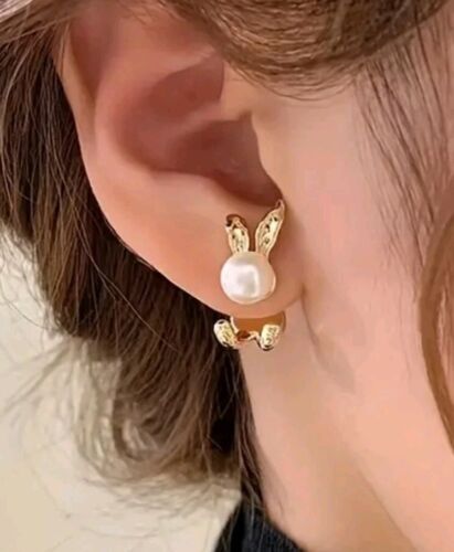 Hase Kaninchen Ohrringe Ostern Frühling Modeschmuck SCHNELLER kostenloser Versand 0,8 Zoll