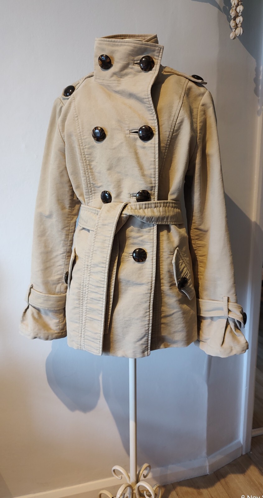 Principles Petite Camel Coat - image 1