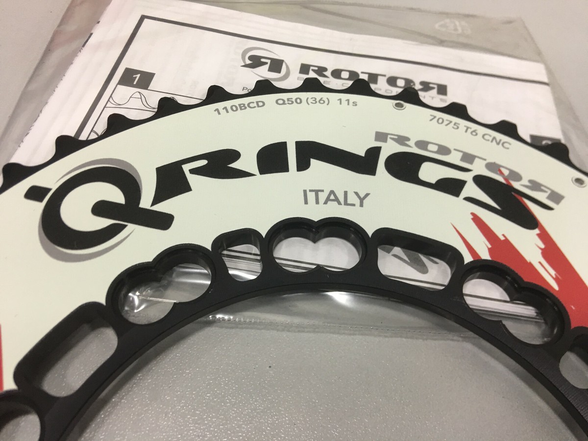 Rotor QRings Aero BCD110x5 50T / 52T Flag Limited Edition Road