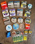 Lg. Lot of Vintage Baitcasting & Fly Fishing Lines, Tippets, Backings, & Leaders