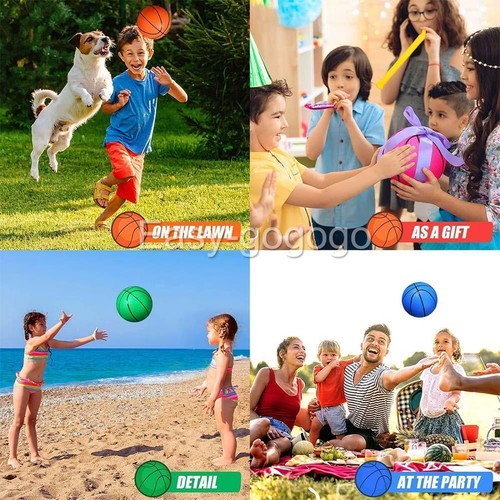 6 PCS Mini Replaceable Basketballs for Mini Basketball Hoop, 10CM Mini Rubber - Picture 11 of 11