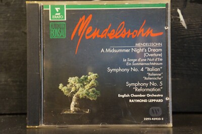 Mendelssohn - Symphonies Nos. 4 & 5 etc. / Leppard/English Chamber Orchestra