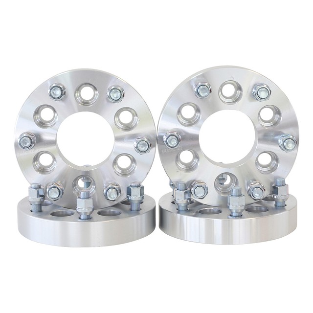 4 Wheel Adapters 6x5.5 to 6x135 ¦ Expedition Wheels on Tundra Spacers 1