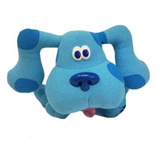 8" BLUES CLUES 1997 TYCO NICK JR STUFFED ANIMAL PLUSH TOY PUPPY DOG BLUE SMALL