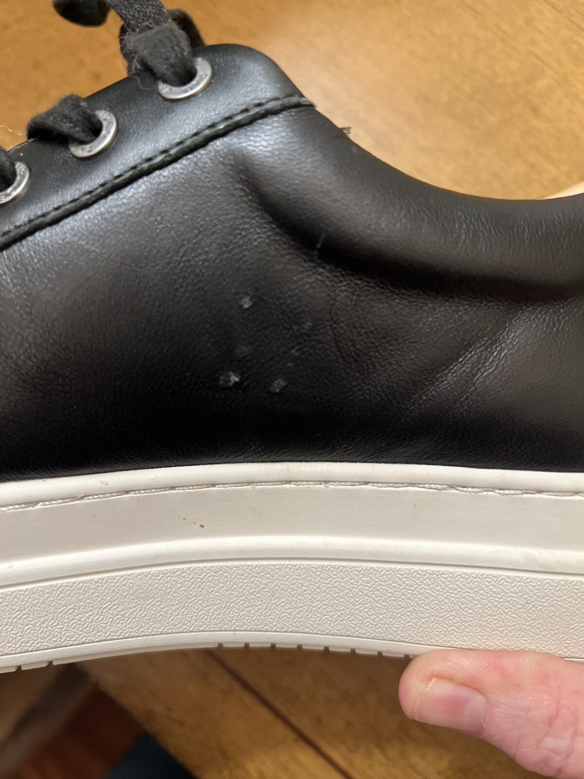EUC J/SLIDES NYC NOCA LOGO PLATFORM LEATHER SNEAKERS … Gem