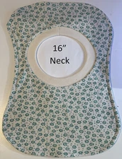 Bib 16" Neck Pull Over Head T-Shirt Special Needs Drool Cotton Polyester