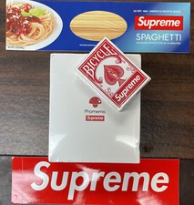 Supreme/Phomemo Pocket Printer White, Mini Playing Cards  Stickers NEW 