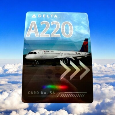 Delta Air Lines A220-300 Airbus No.56 Cool Pilot Trading