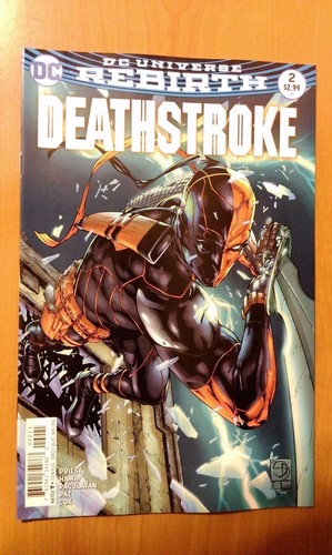 DC Deathstroke, Vol. Cubierta variante Shane Davis 4 # 2 (1ª impresión)