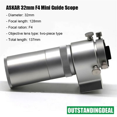 ASKAR White 32mm F4 Mini Guide Scope Professional Astronomical Accessory ot34