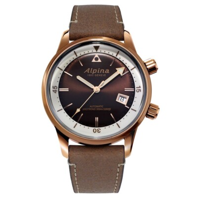 Alpina Seastrong Diver 300 Heritage Bronze AL-525BRC4H4 Swiss