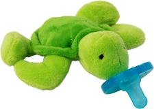 WubbaNub Infant Pacifier, Silicone, Latex Free,Phthalate Free - Turtle