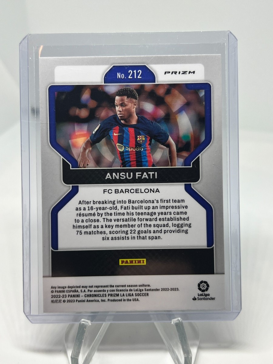 アンス ファティ Panini Chronicles Blue Prizm アンス ファティ Panini Chronicles Blue Prizm アンス ファティ