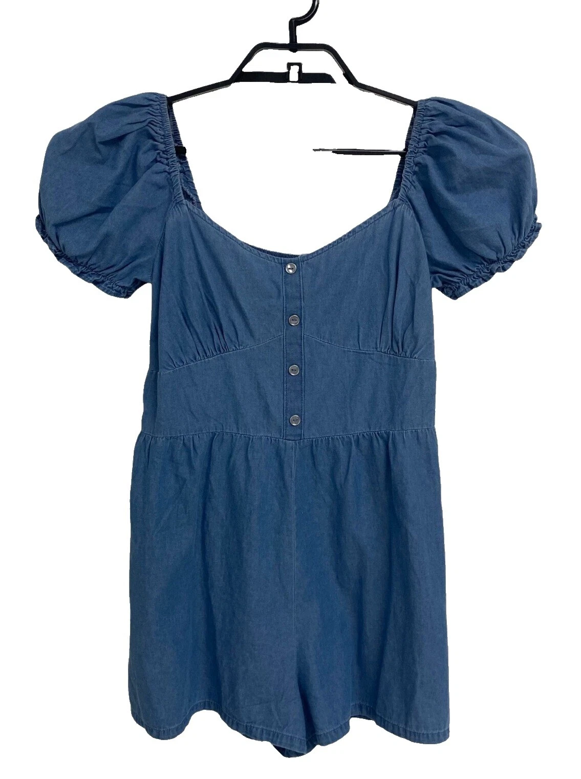 Vestidos sólido Free People algodón para mujeres