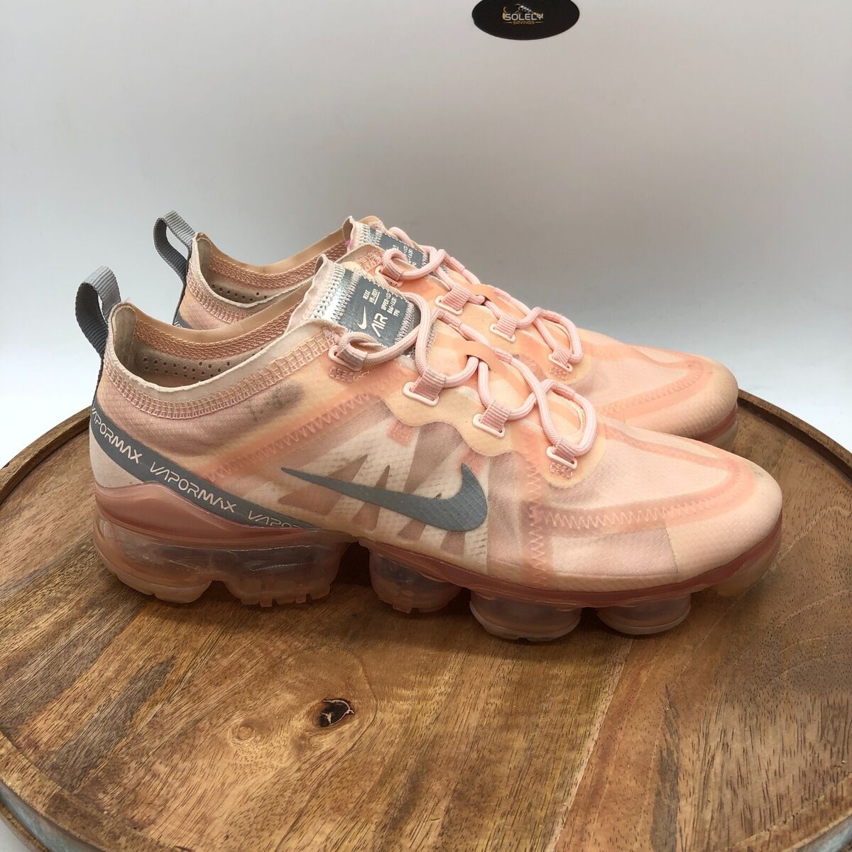 Nike Air Vapormax 2019 Pink Silver Women Running Shoes Nike Air Vapormax 2019 Pink Silver Women Running Shoes