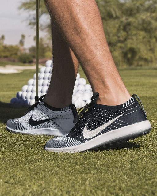 mens flyknit golf shoes