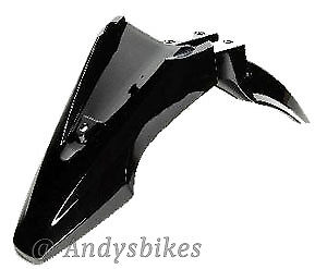 GENUINE OEM YAMAHA WR125X WR125 X FRONT MUDGUARD FENDER FAIRING - BLACK - Picture 1 of 1