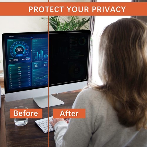 Amovible Filtre de Confidentialité Premium pour 24 Pouces Privacy Anti Filtre... - Photo 5/8