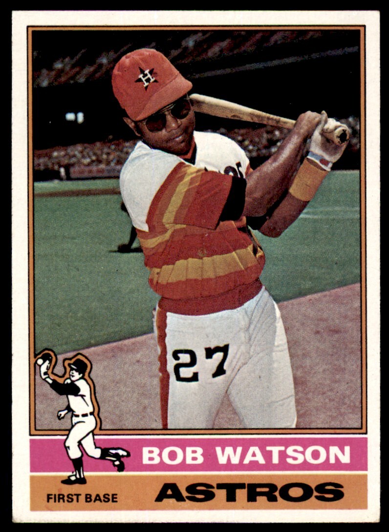 1976 Topps Bob Watson . Houston Astros #20