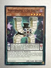 1x Performapal U Go Golem LEDD-ENC10 Common 1st Edition Mint/Near Mint NM YUGIOH