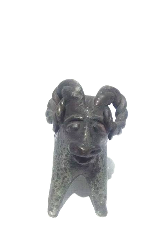 South India Folk bronze Figure of a Ram - Picture 9 of 14