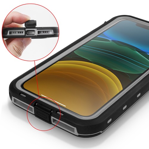 Waterproof Case For iPhone 16 15 14 12 11 Pro Max SE Shockproof Tough Full Cover - Picture 62 of 113