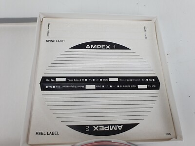 Ampex Quantegy Grand Master 457 1/4'' audio tape - 18CM/7'' reel