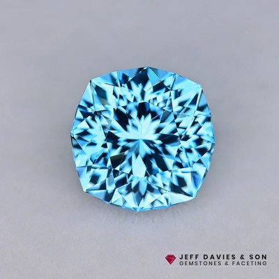 2.82ct LAB Cobalt YAG - Yttrium Aluminum Garnet - Pulled Czochralski