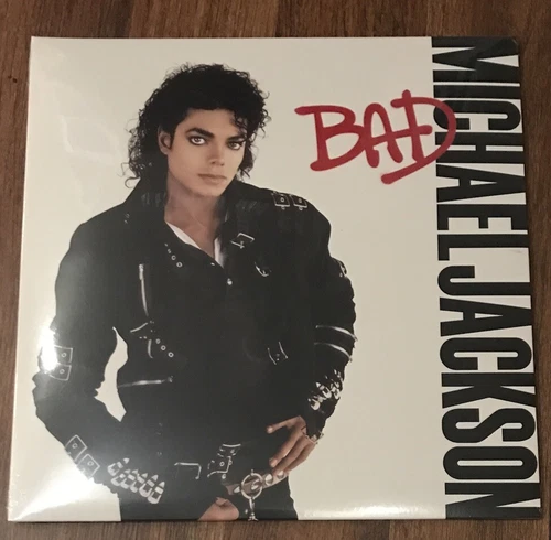 Michael Jackson Bad LP [Vinyl New] Sealed Black Record Pop Album Mirror Smooth C