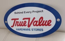 True Value Hardware Store nostalgia Sign .. FREE shipping on any 8+ signs