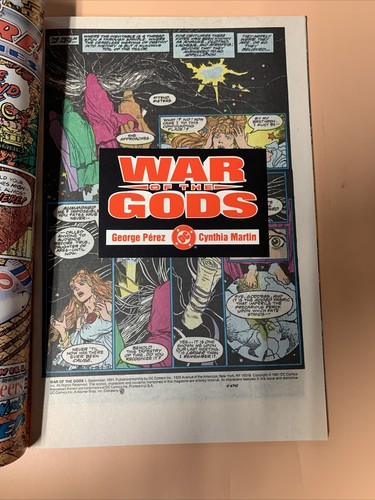 War of the Gods #1 1st Appearance of Circe 1991 DC! Beautiful George Perez cover - Picture 6 of 14