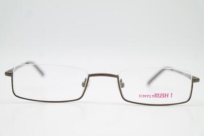 Brille SIMPLY RUSH 2409 Bronze Halbrand Brillengestell eyeglasses Neu